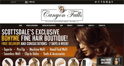 Desktop Screenshot of canyonfalls.com